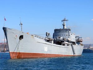 ЗСУ знищили російський десантний корабель у Бердянську