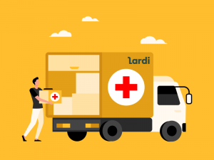 Платформа Ларді-Транс бере активну участь у доставці гуманітарної допомоги населенню
