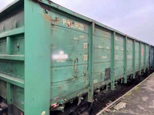 БЭБ изъяло 31 вагон с прокатом черного металла, принадлежащих РФ