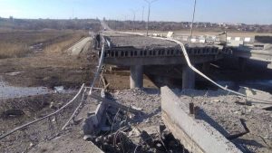 В результате агрессии РФ в Украине разрушено 13% дорог