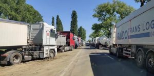 На Одещині будують спеціальні майданчики для систематизації руху вантажівок