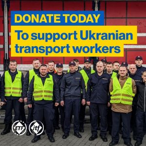 ITF та ETF створили фонд на підтримку українських транспортників