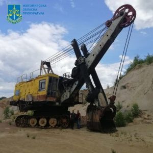 В Житомирской области арестовали белорусский щебеночный завод
