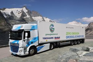 Доказано на деле: электогрузовик DAF преодолел самый сложный горный перевал в Европе