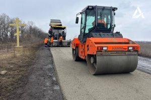 На Харківщині ремонтують 19-кілометрову ділянку дороги
