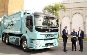 Volvo поставила першу важку електричну вантажівку до Африки
