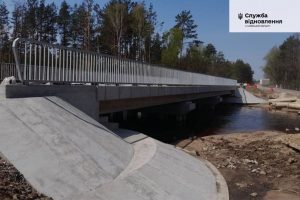 Відновлений у Київській області на дорозі Р-02 міст буде відкрито у травні