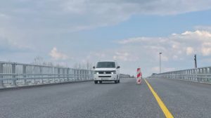 Открыто движение транспорта по мосту через реку Десна в Черниговской области