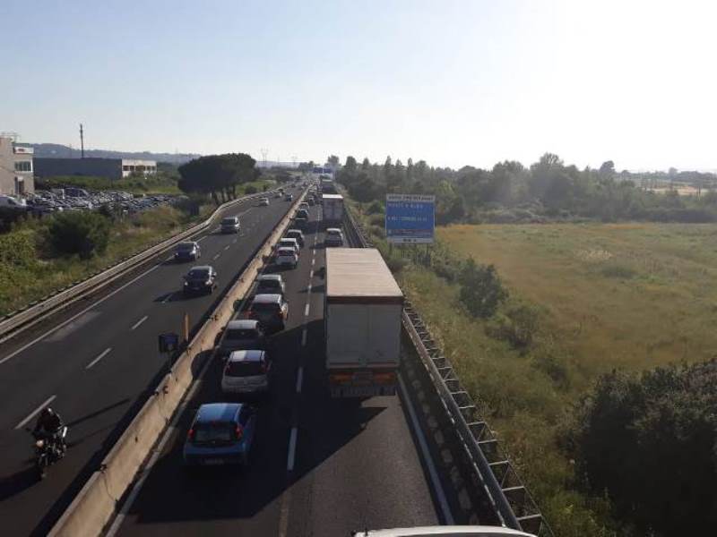 Италия: перевозчики планируют акцию «улитка» на шоссе FiPiLi