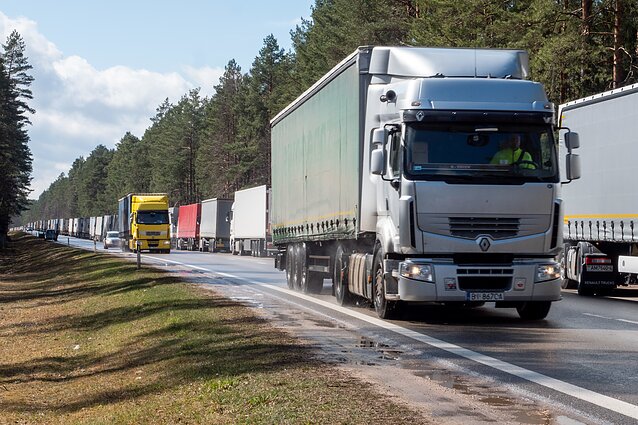 Литва: транспортники просят увеличить пропускную способность на границе с РБ