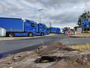 Германия: забастовка водителей против Agmaz, Luk-Maz и Imperia продолжается