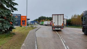 Таможня РБ: в ПП «Бенякони» выезд в Литву ожидает около 800 грузовиков