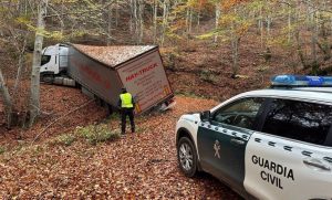 Испания: украинский дальнобойщик попал в ловушку из-за плохой GPS-навигации