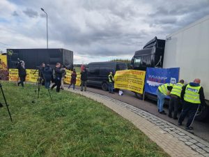 Госпогранслужба прогнозирует ухудшение ситуации из-за протеста польских перевозчиков