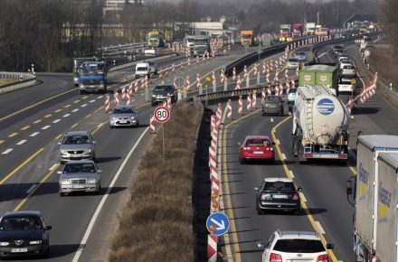 Германия: в ноябре на A7 у Фленсбурга и дороге L191 вводят перекрытия движения и организовывают объезды