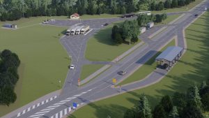 Литва: запланирован капитальный ремонт дороги возле погранперехода Лаздияй