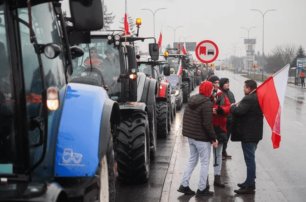 Польща: фермери оновили карту протестів на 20 лютого