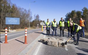 Литва: стартовали работы на дороге Вильнюс-Утена