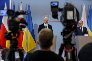 Дональд Туск: Україна та Польща близькі до вирішення зернового питання, але є нюанс