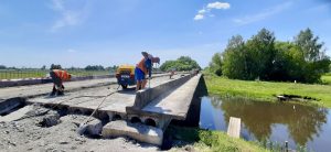 В Волынской области на дороге Т-18-02 начался ремонт моста