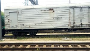 Литва: пограничники не пропустили товарный вагон со знаком «Z»