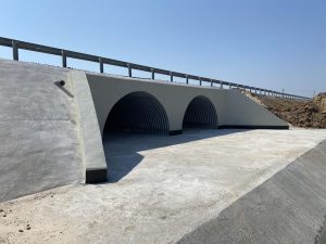 На Харьковщине открыто движение по восстановленному мосту
