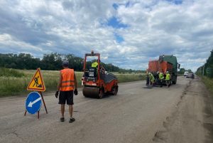 На дорогах Ивано-Франковской области ликвидировано 50,7 тыс. кв. метров ям