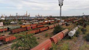 Спрос на железнодорожные грузоперевозки из Украины в Румынию упал до минимума