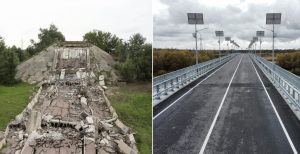 У Чернігівській області відновили міст через Десну