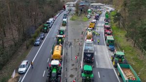 Бельгія: фермери перекрили дорогу біля кордону з Німеччиною