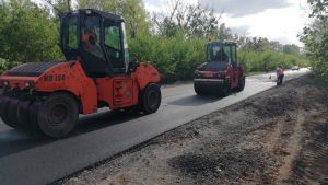 В Полтавской области ремонтируют дороги
