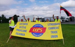 Профсоюз перевозчиков Литвы: свою позицию в споре с Linava мы отстаиваем реальными фактами