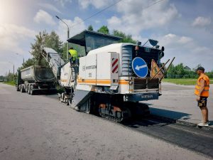 Стартовал капитальный ремонт дороги на подъездах к ПП «Ягодин»