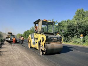 В Полтавской области ведутся ремонтные работы ключевых автодорог
