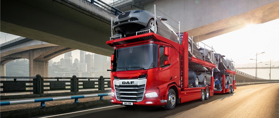 DAF представила новое поколение автовозов: низкие шасси и максимальная эффективность перевозок