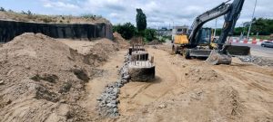 На дорозі Т-10-19 відбувається ремонт підземного переходу
