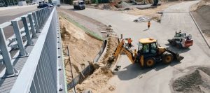 На дороге Киев — Одесса продолжается строительство транспортной развязки