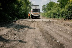 На дороге Н-12 в Полтавской области завершены основные работы