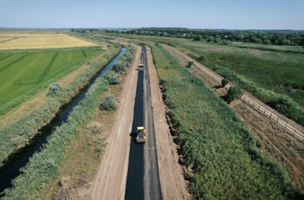 Дорогу між містами Кілія і Вилкове відновлюють