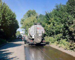 Завершено ремонт ділянки дороги Р-42 у Полтавській області