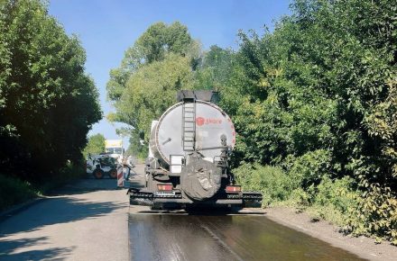 Завершено ремонт ділянки дороги Р-42 у Полтавській області