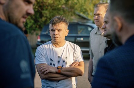 Поддержка прифронтовых общин: ремонт дорог и усиление безопасности маршрутов