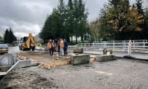Во Львовской области продолжается восстановление мостов на автомобильной дороге Сколе - Славское
