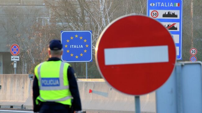 Италия вводит временный пограничный контроль