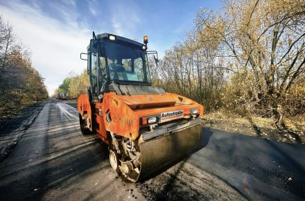 В Житомирской области ремонтируют дорогу Н-02/М-06/
