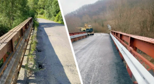 На Закарпатье возобновлено движение по мосту на дороге Т - 07 - 10