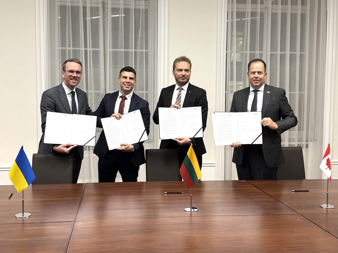 Канада, Швеція, Литва і Україна підписали Спільну Декларацію про розвиток транспортної галузі