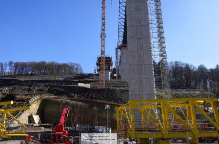 Германия: мост на A45 через долину Рахмеде планируют открыть до Рождества