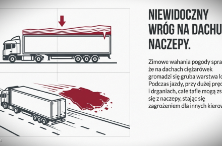 Падающий лед с крыш грузовиков угрожает безопасности на дорогах: мнение профессионала по данному вопросу