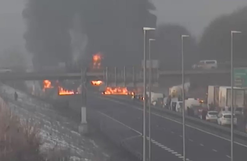 Словения: из-за серьезной аварии перекрыта трасса А1